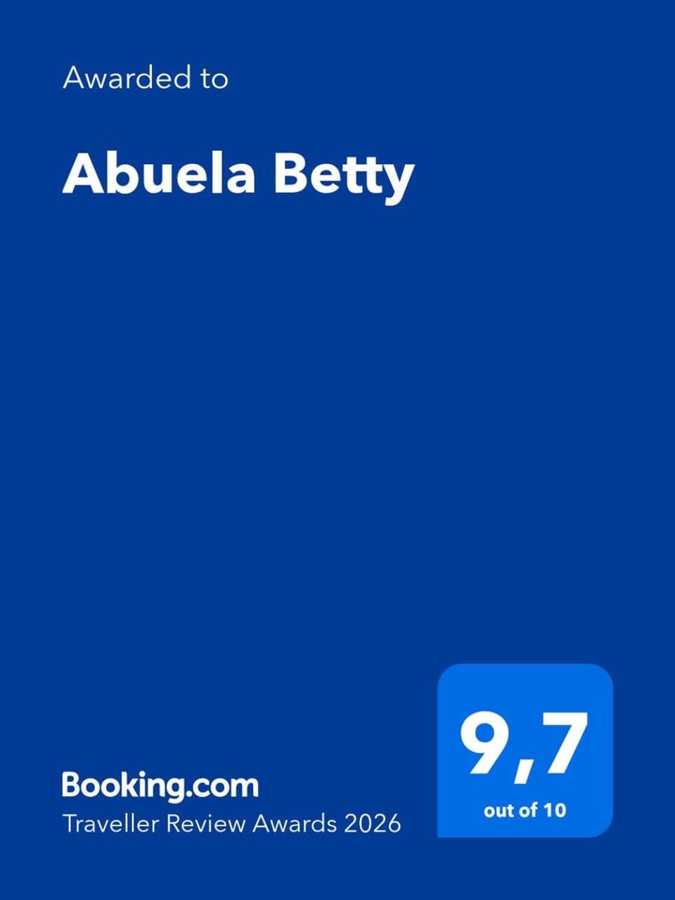 Abuela Betty Apartment in Villa Carlos Paz