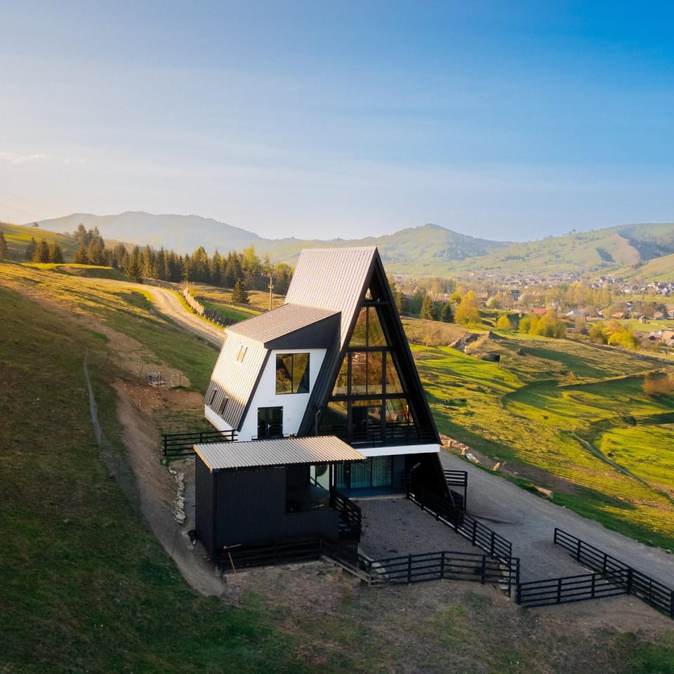 Vicanto A frame Bucovina Chalet in Romania