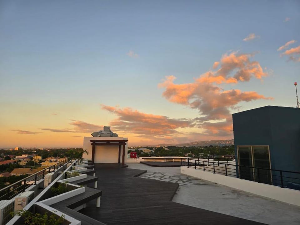 Natural landscape, Balcony/Terrace, Sunset