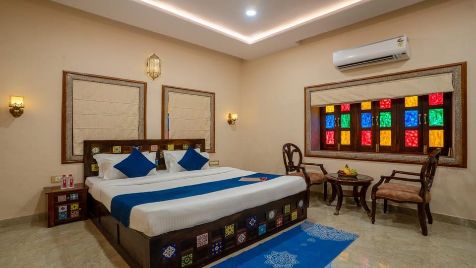 Bedroom, air conditioner