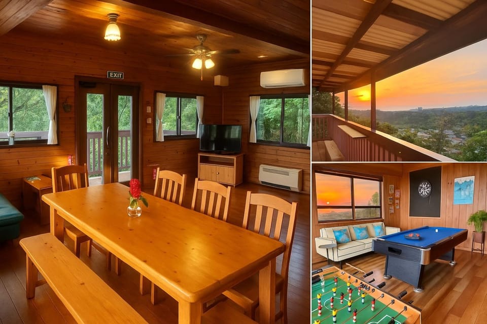 Billiard, View (from property/room), Balcony/Terrace, Living room, Seating area