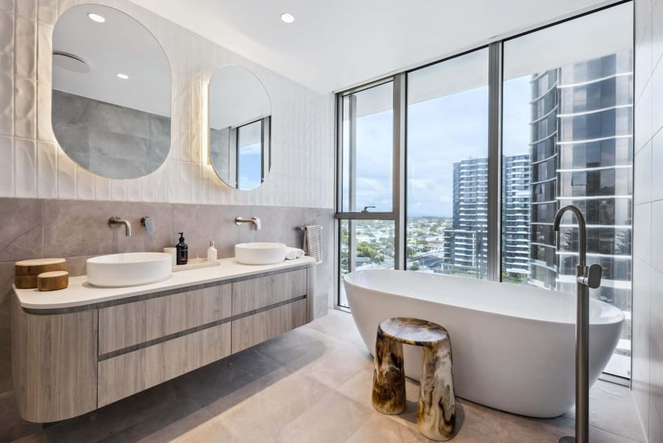 Shower, Bathroom, Bath, towels