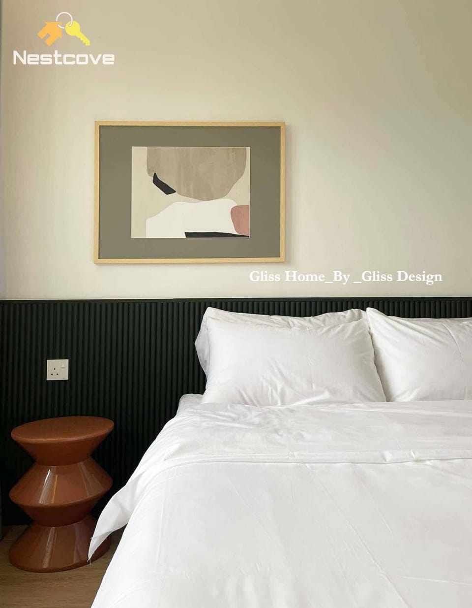 Bed, Photo of the whole room, Decorative detail, Bedroom