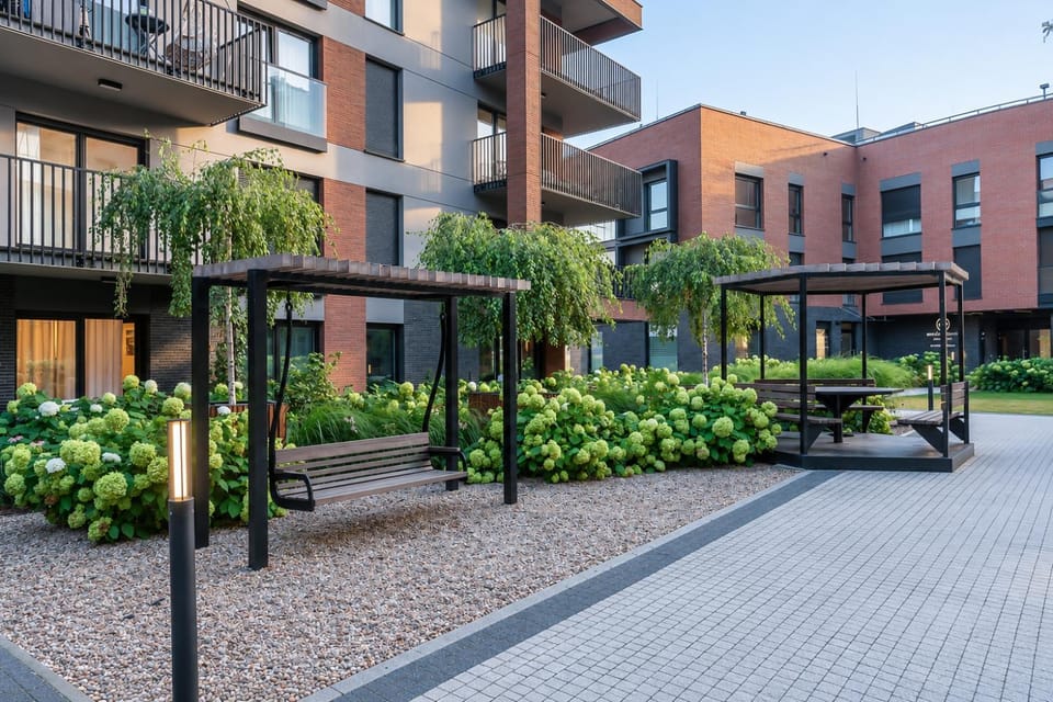 Property building, Natural landscape