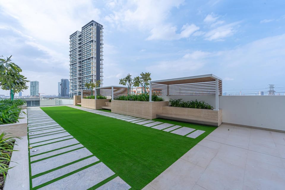 Property building, Garden