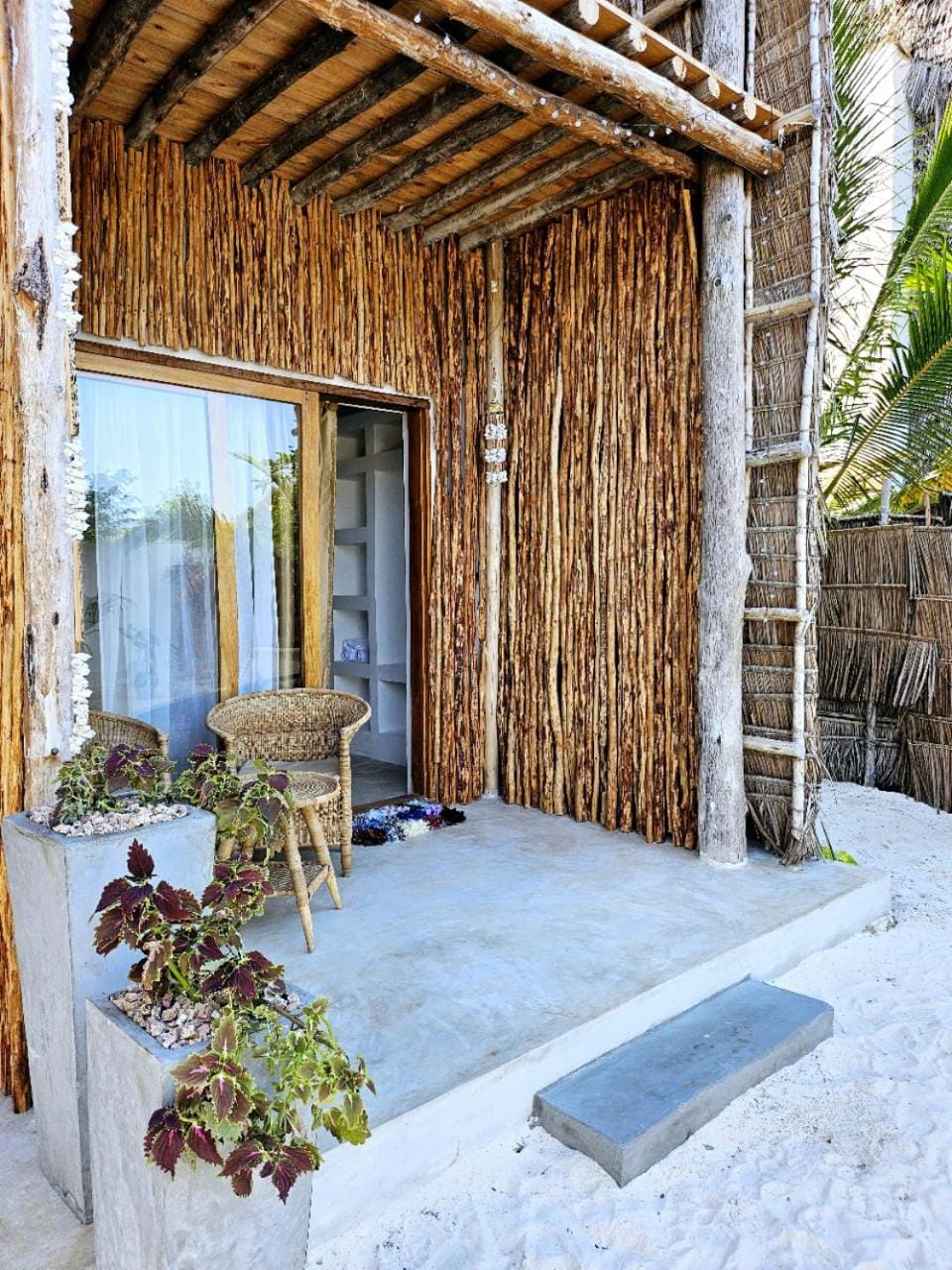 Property building, Patio