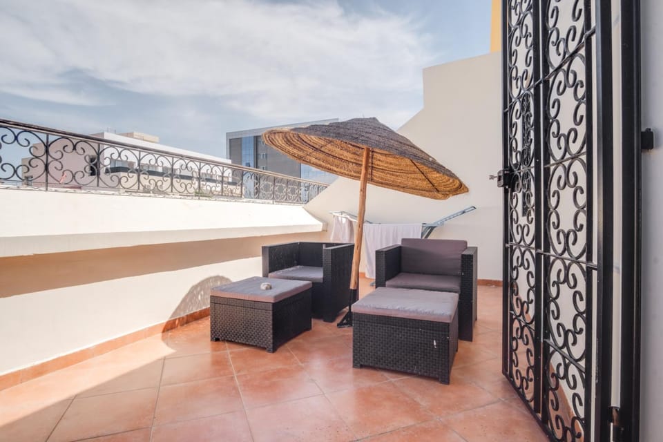 Balcony/Terrace, Seating area, sunbed