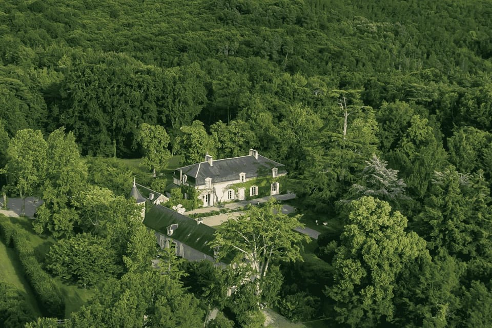 Property building, Spring, Natural landscape, Bird's eye view, Garden