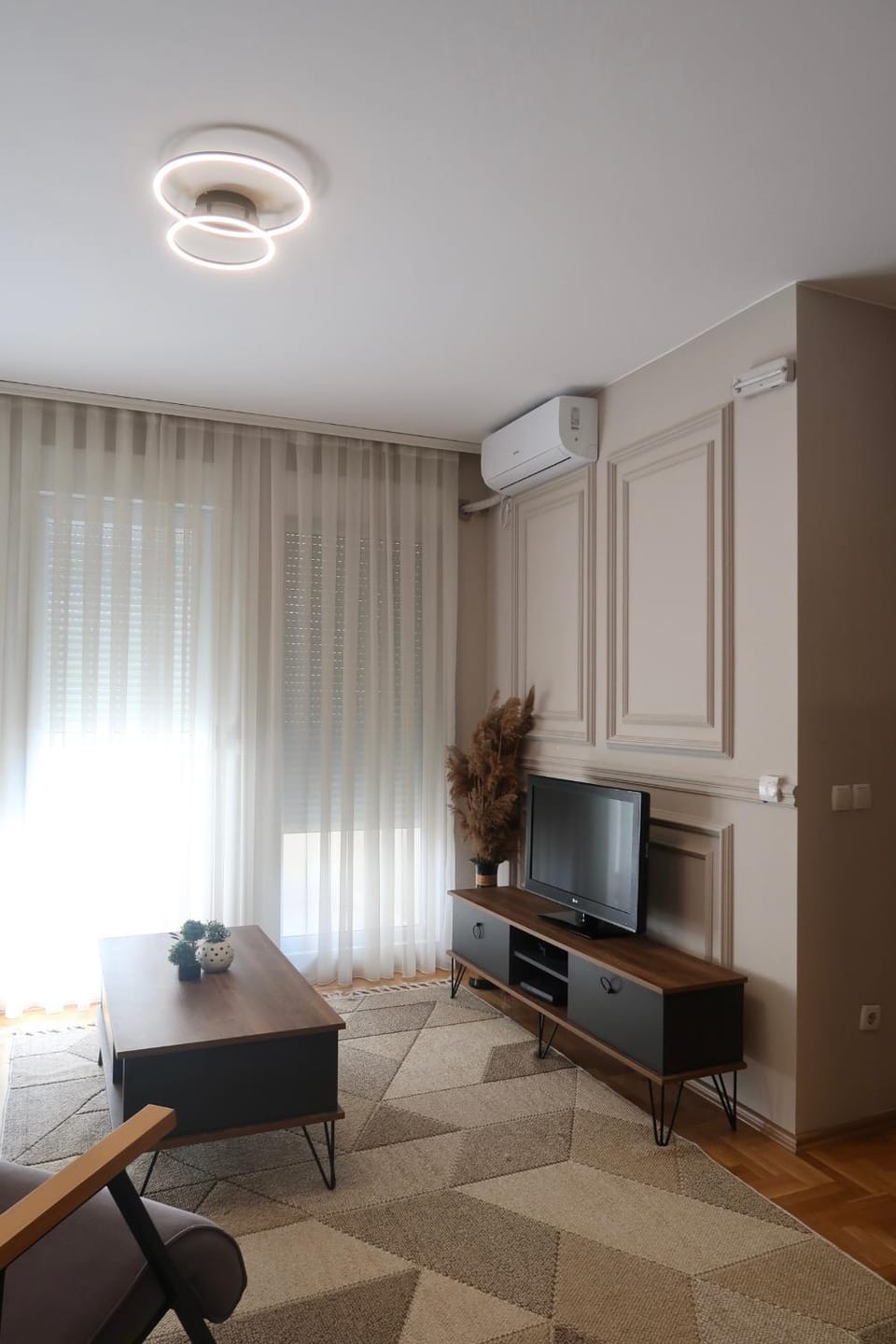 The Modern Flat Apartment in Serbia