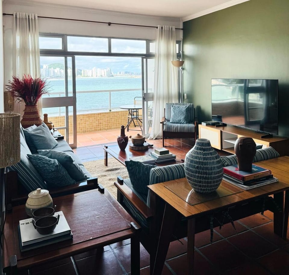 Apartamento pé na areia Guarujá Apartment in State of São Paulo