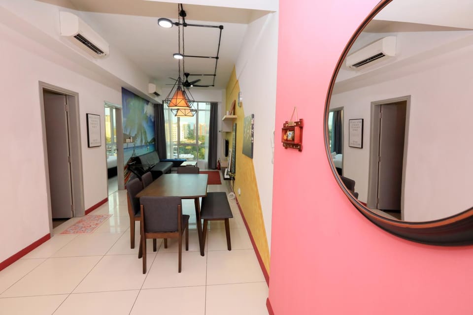 Living room, Seating area, Dining area