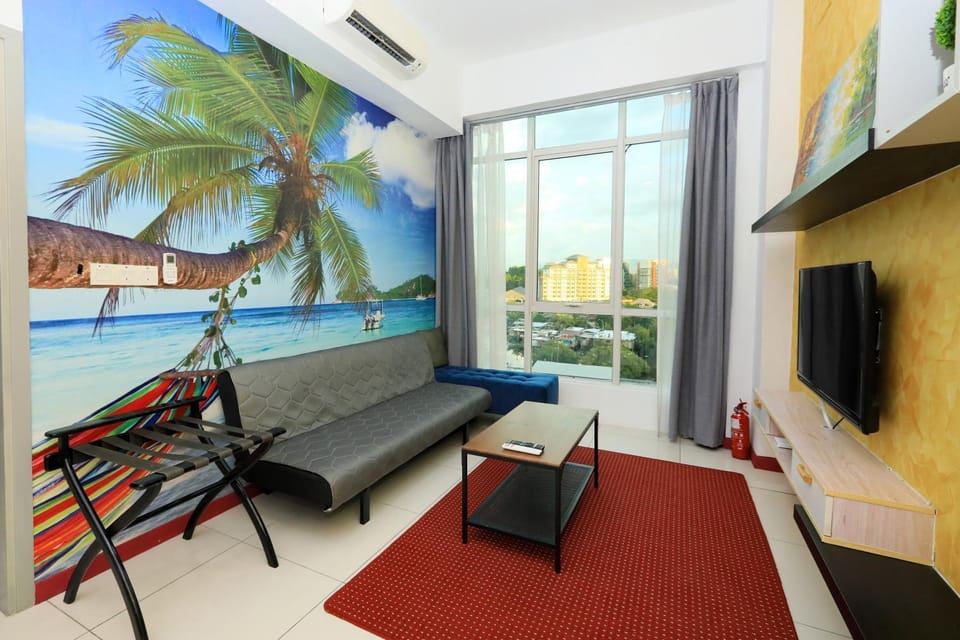 TV and multimedia, Living room, Seating area, air conditioner