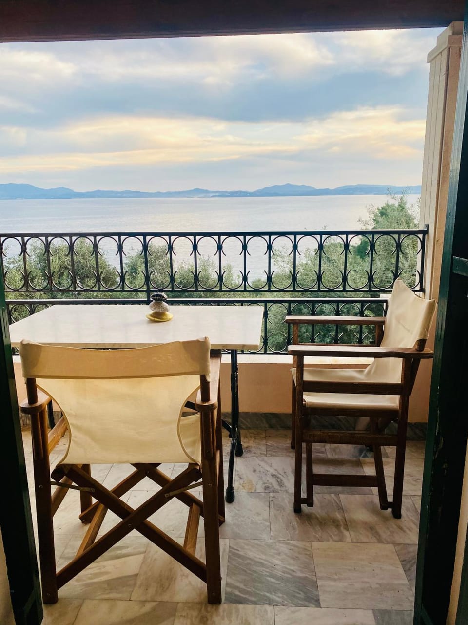 Natural landscape, View (from property/room), Balcony/Terrace, Sea view