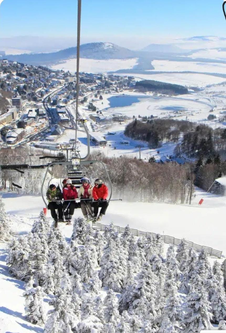 Studio à Super Besse 800m des pistes Apartment in Besse-et-Saint-Anastaise
