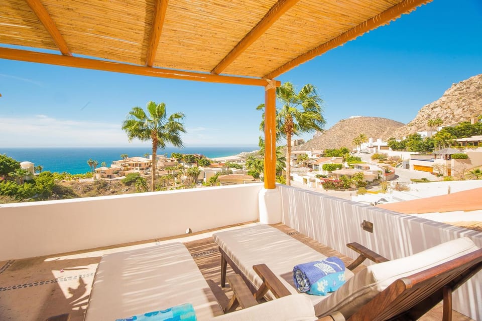 Patio, Day, Natural landscape, View (from property/room), Balcony/Terrace, Seating area, Sea view