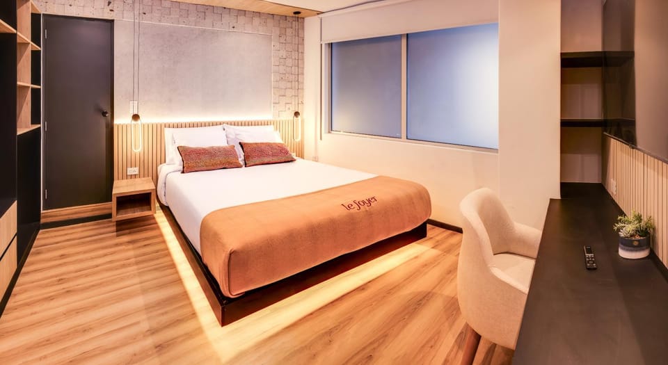 Bed, Photo of the whole room, Bedroom, wardrobe