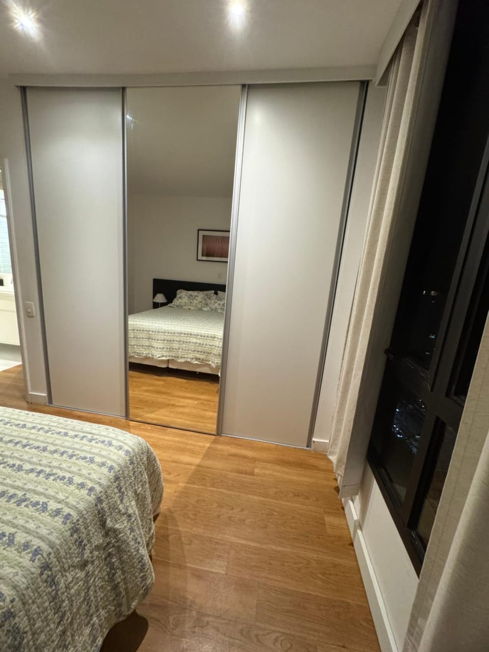 Bed, Photo of the whole room, Bedroom, wardrobe