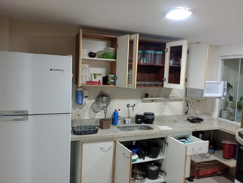 Kitchen or kitchenette, oven, stove, toaster