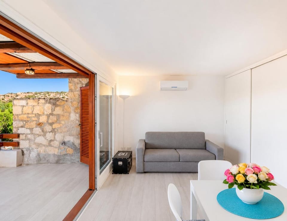 Living room, air conditioner