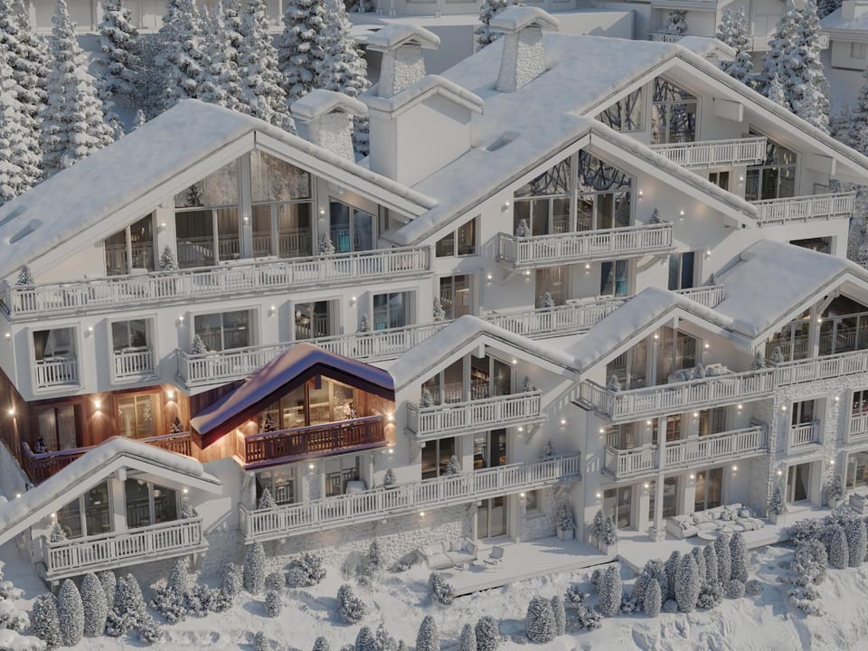 Appartement de luxe avec conciergerie 5*, vue montagne, 3 chambres, ski room - FR-1-613-125 Apartment in Les Allues