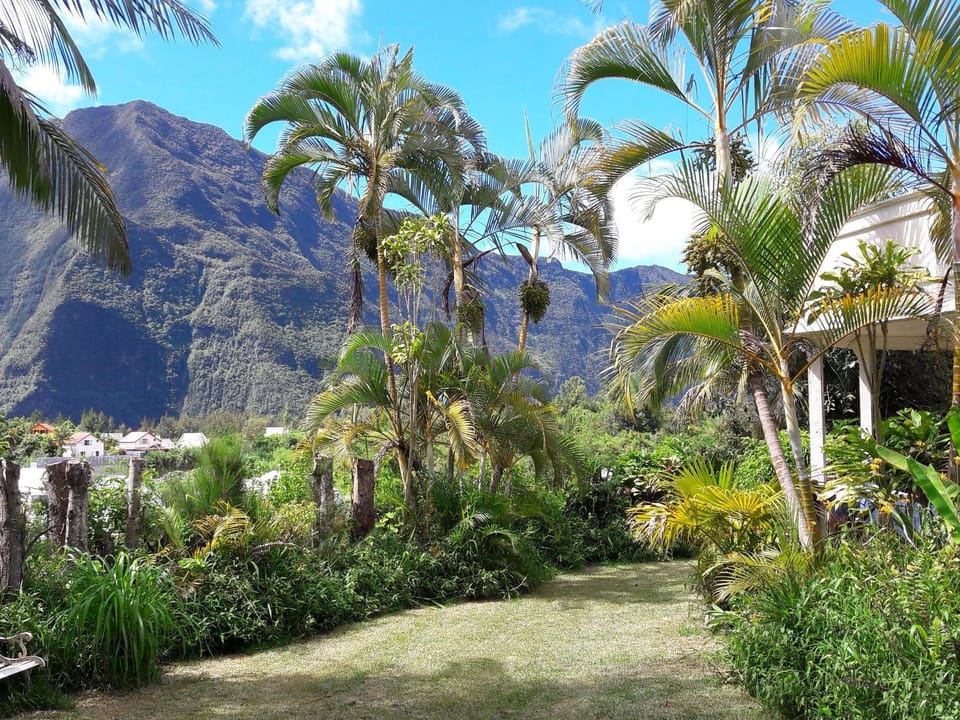 Chalet créole à Salazie : gîte familial tout équipé - FR-1-786-31 House in Réunion