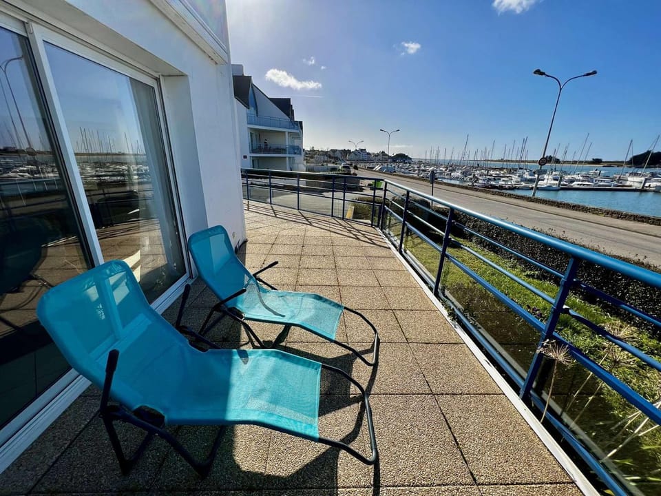 Appartement 3 pièces à Étel - Vue port avec Wifi et parking - FR-1-479-203 Apartment in Étel