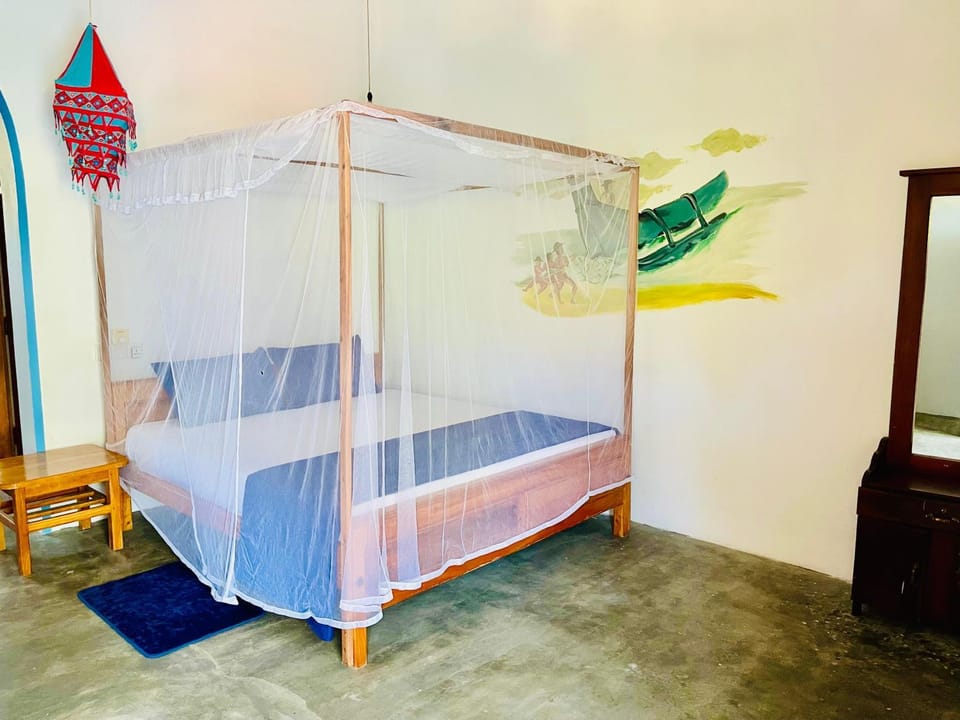Photo of the whole room, bunk bed