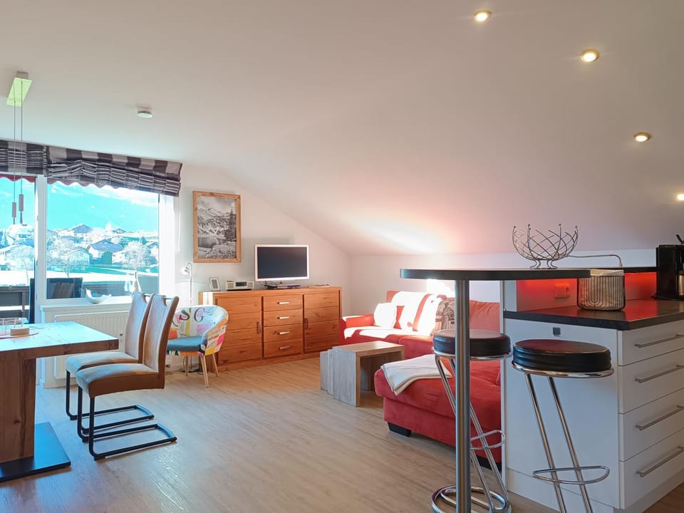 2-Raum FeWo Gipfelstürmer - Hallenbad & Sauna Apartment in Sonthofen