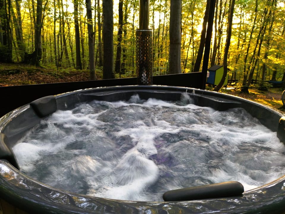 Day, Natural landscape, Hot Tub