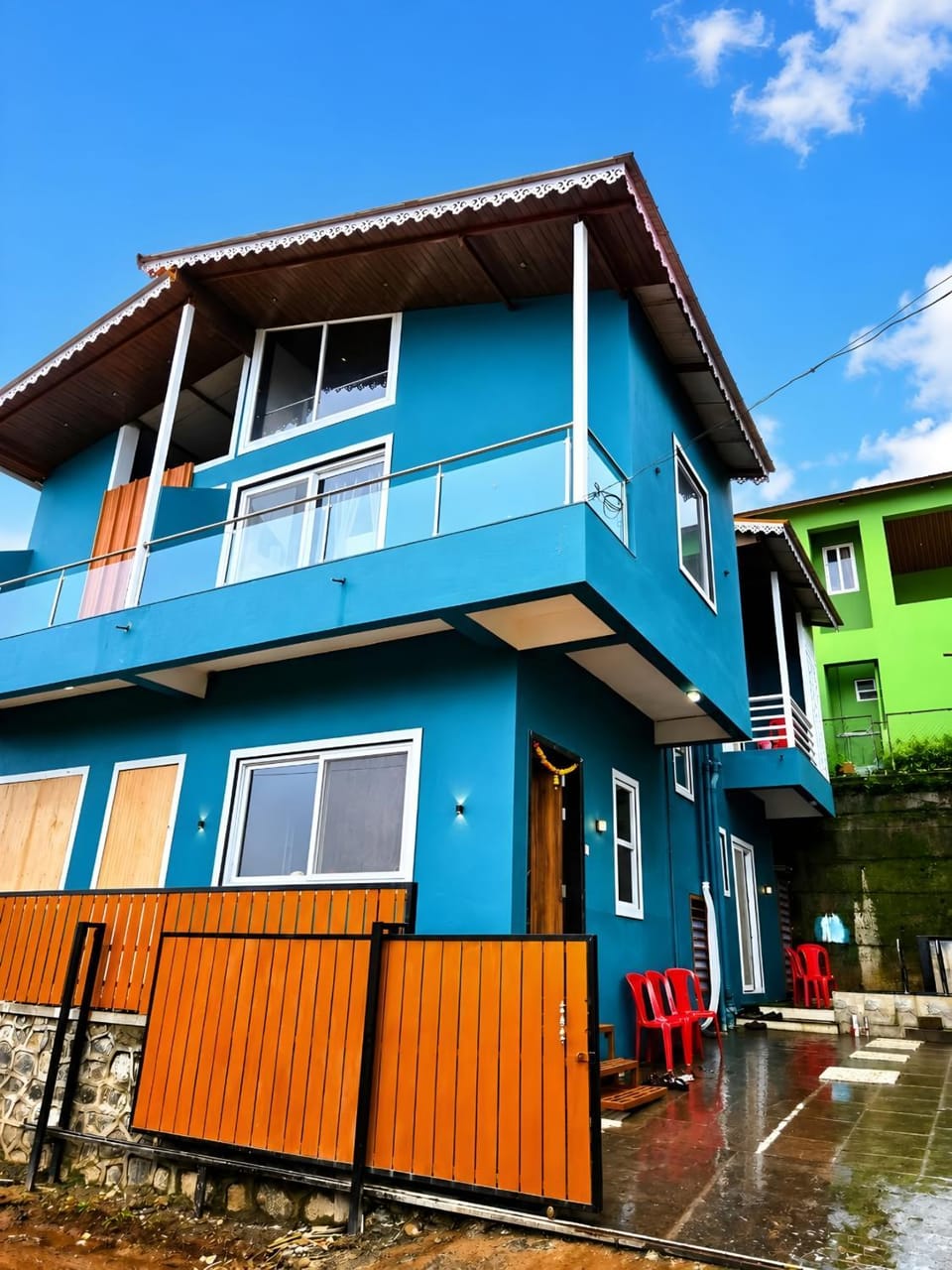 Property building, Patio, Day, View (from property/room), Balcony/Terrace