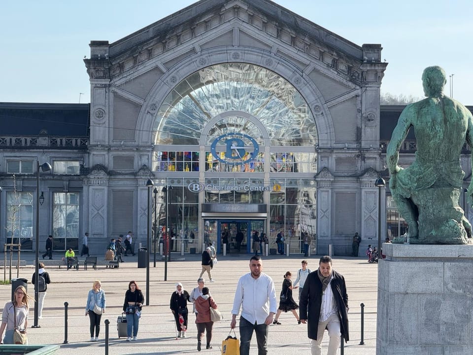 chambre double Apartment hotel in Charleroi