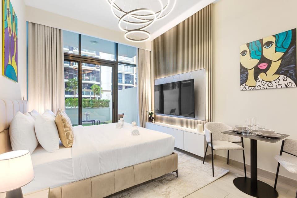 Sleek Studio Apartment in Azizi Riviera Apartment in Dubai