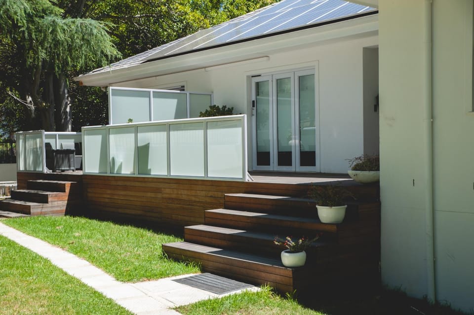 Property building, Garden