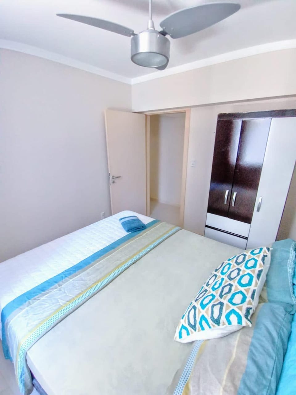 Bed, Photo of the whole room, Bedroom, wardrobe