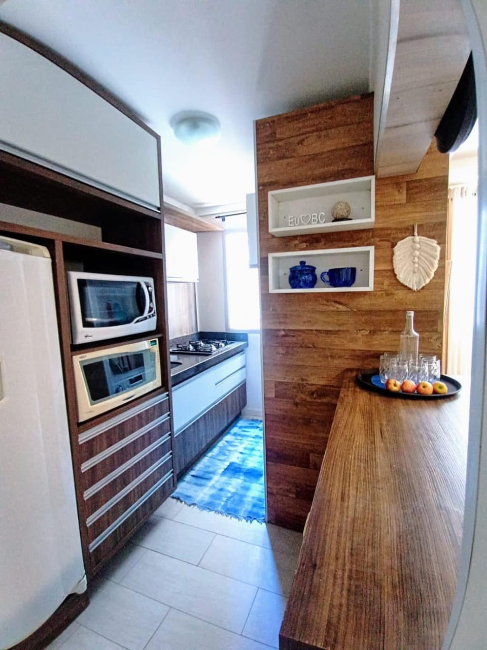 Kitchen or kitchenette, oven, stove