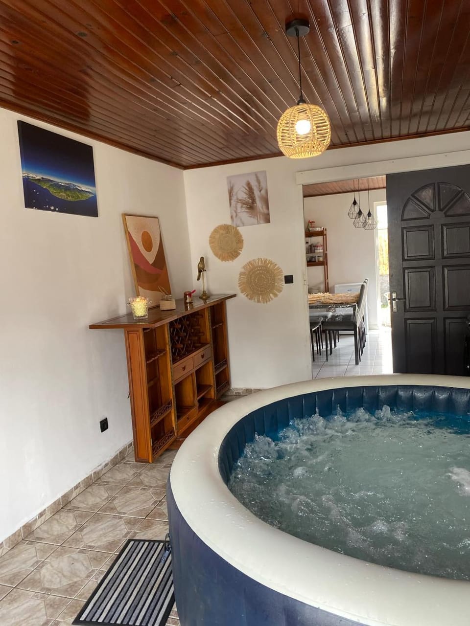 L' hôte d'Elisa Villa in Réunion