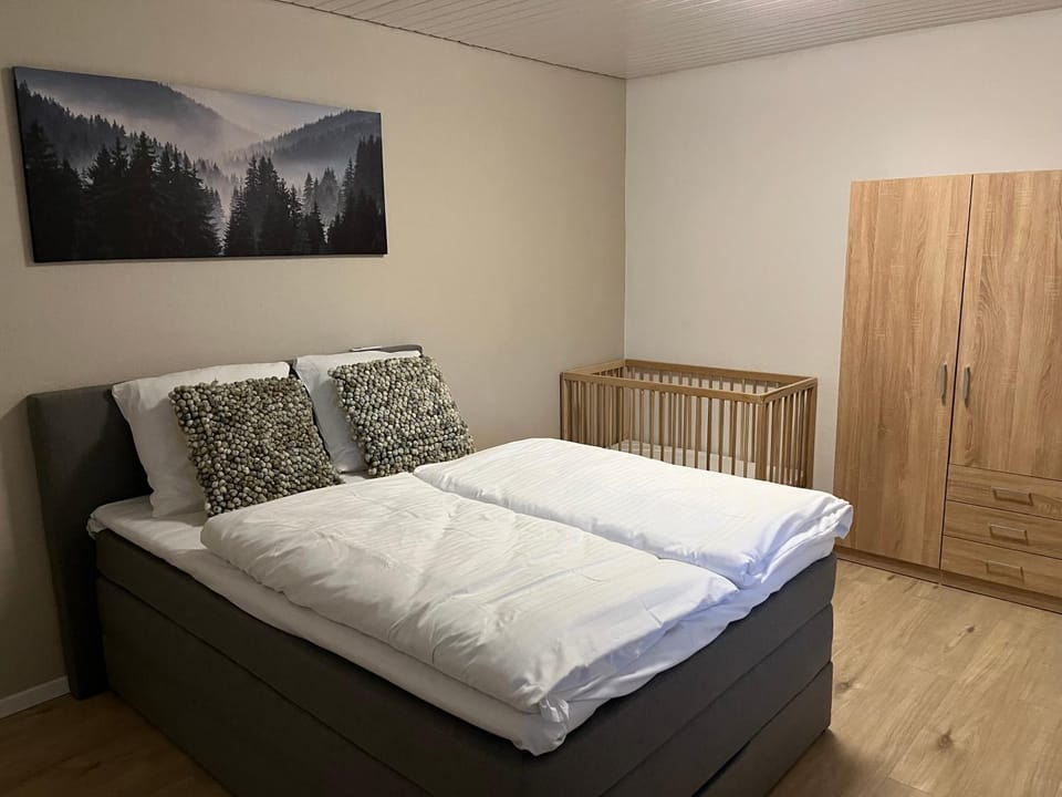 Bed, Bedroom, wardrobe