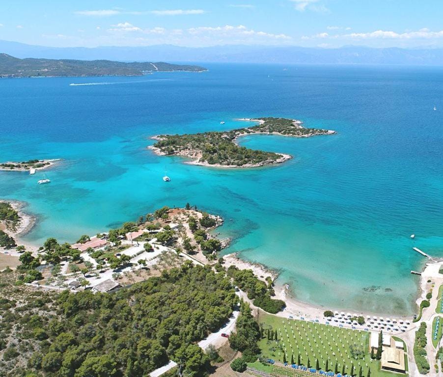 Natural landscape, Summer, Sea view