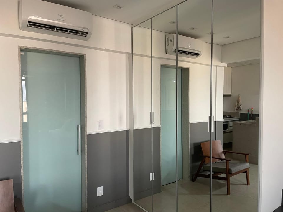 wardrobe, air conditioner