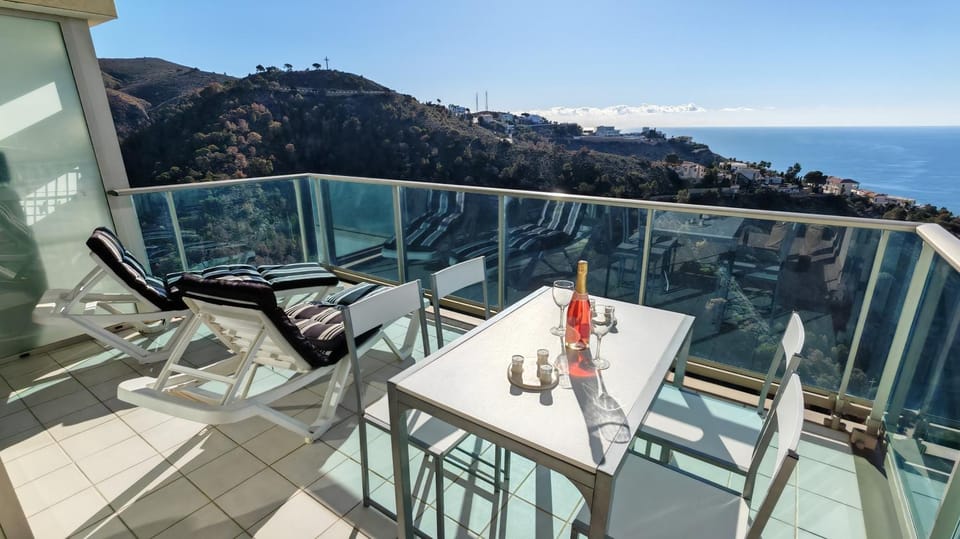 Balcony/Terrace, Dining area, Sea view