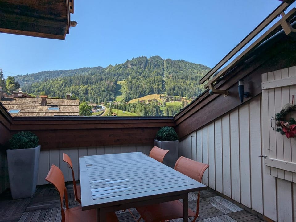 Appartement au cœur du village pour 6 pers., terrasse, WiFi, parking, skis - FR-1-459-237 Apartment in La Clusaz