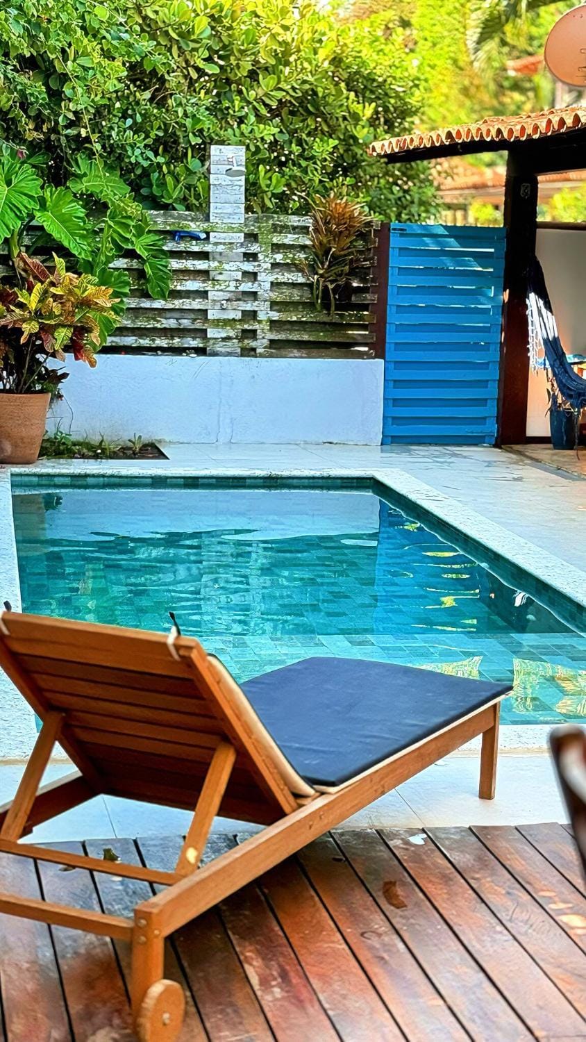 Patio, Day, Pool view, Swimming pool, sunbed