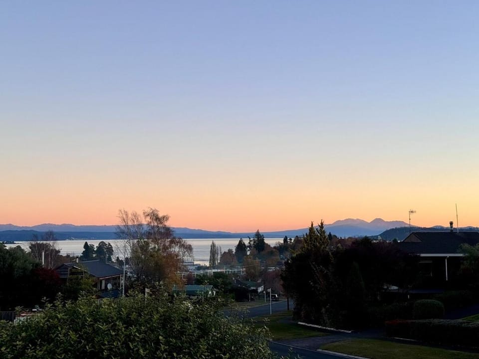 Natural landscape, Lake view, Sunset