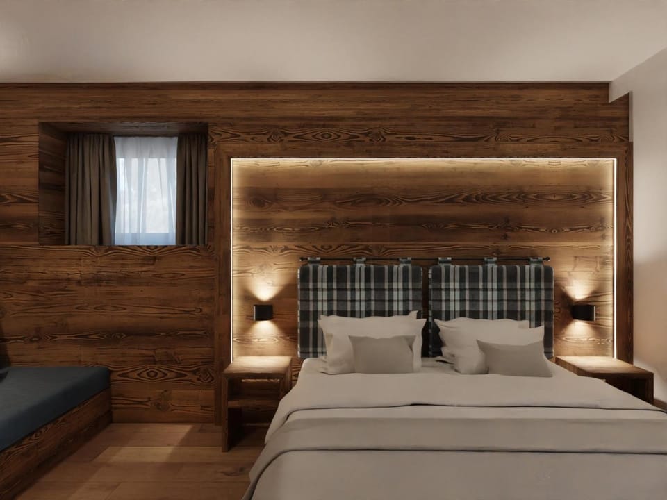 Photo of the whole room, Bedroom
