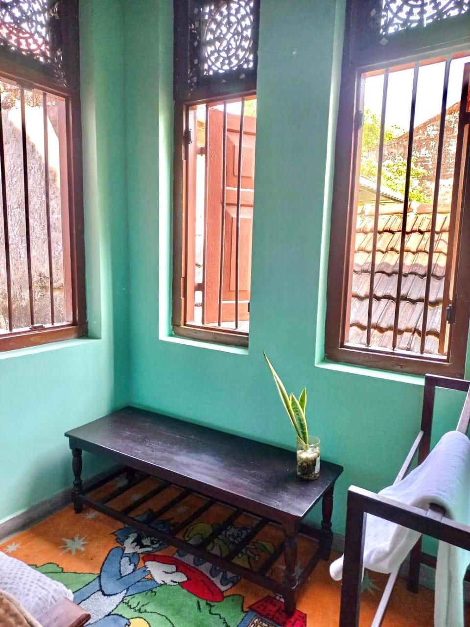 Seating area, Bedroom
