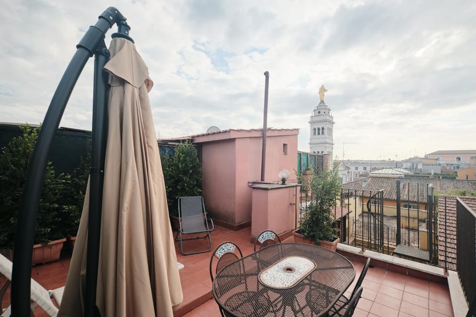 Patio, Day, View (from property/room), Balcony/Terrace, City view