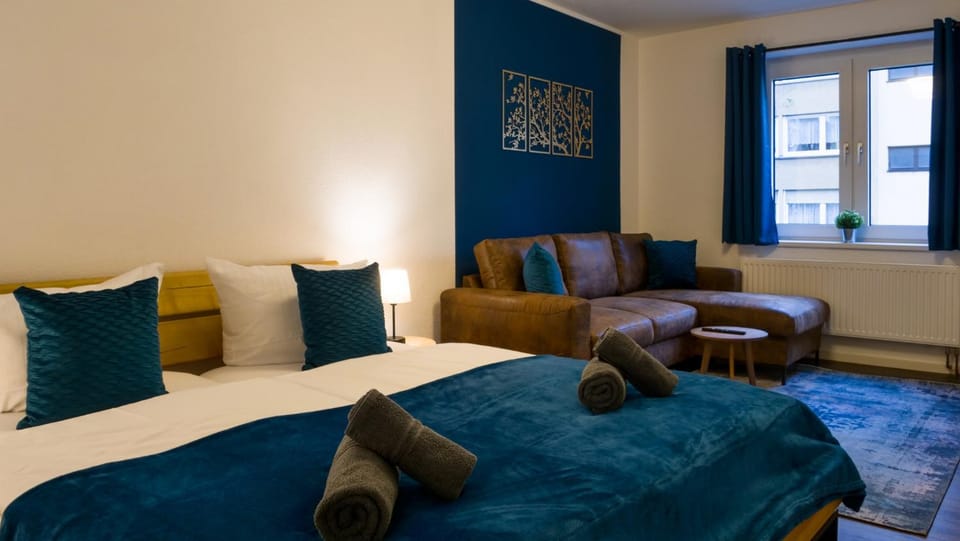 Living room, Bedroom
