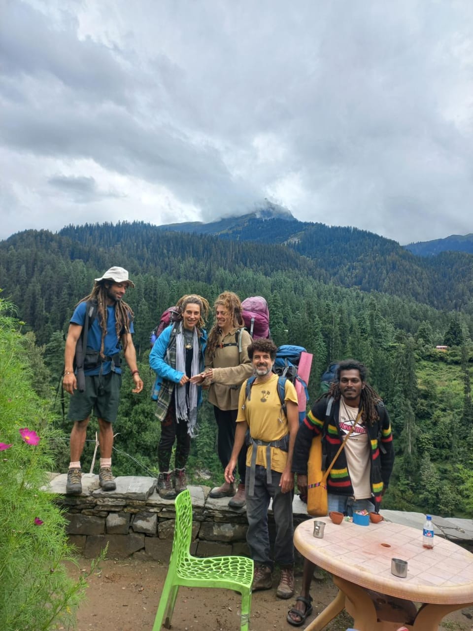 People, Natural landscape, Guests, Mountain view, group of guests