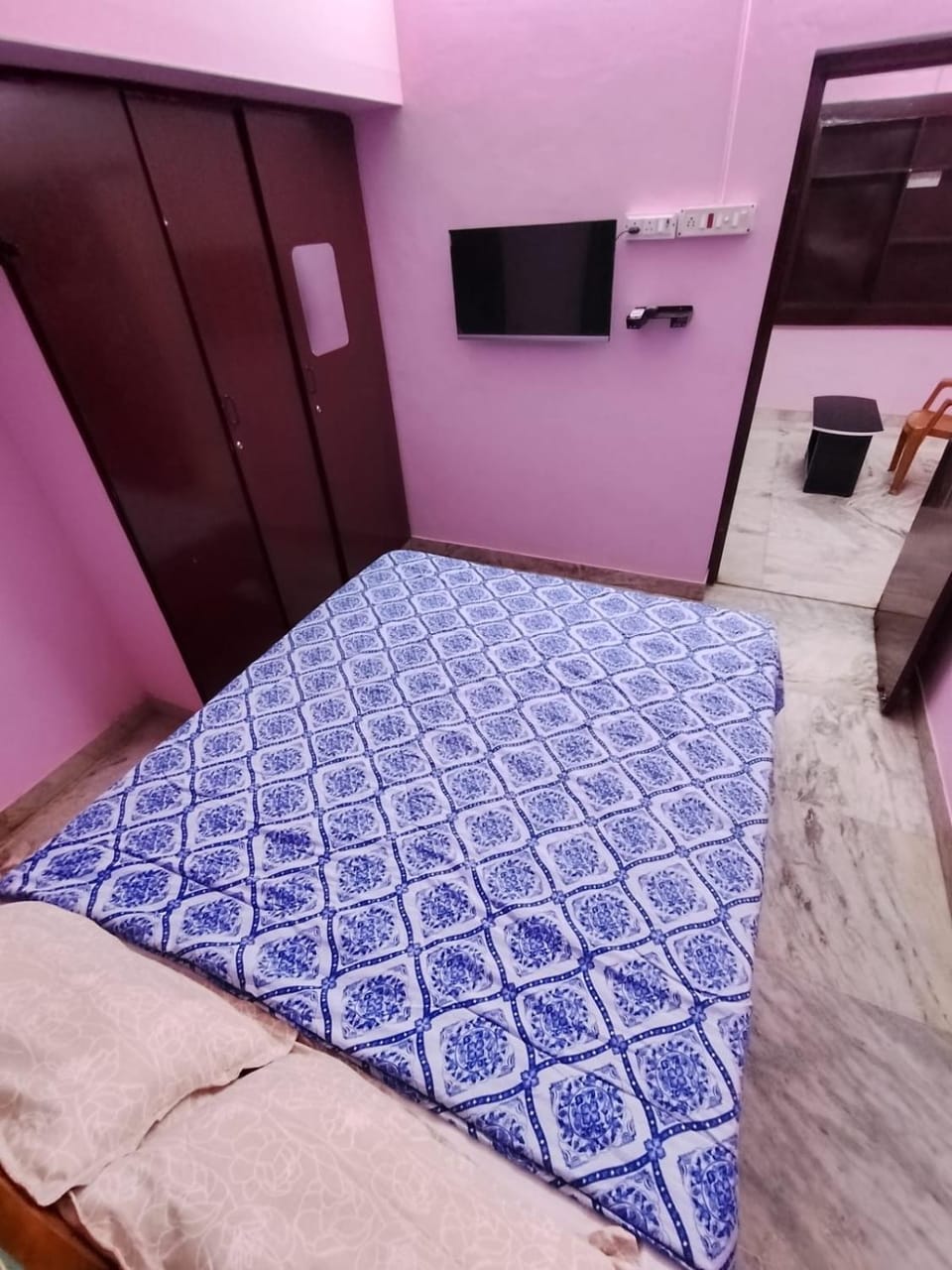 Bed, Bedroom, wardrobe