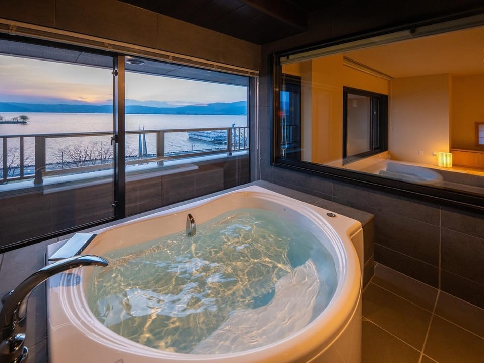 Hot Spring Bath, Bathroom, Open Air Bath, Bath